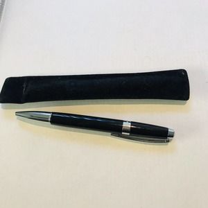 Grand Mariner Spector & Co Pen Black Case Needs Ink Replacement